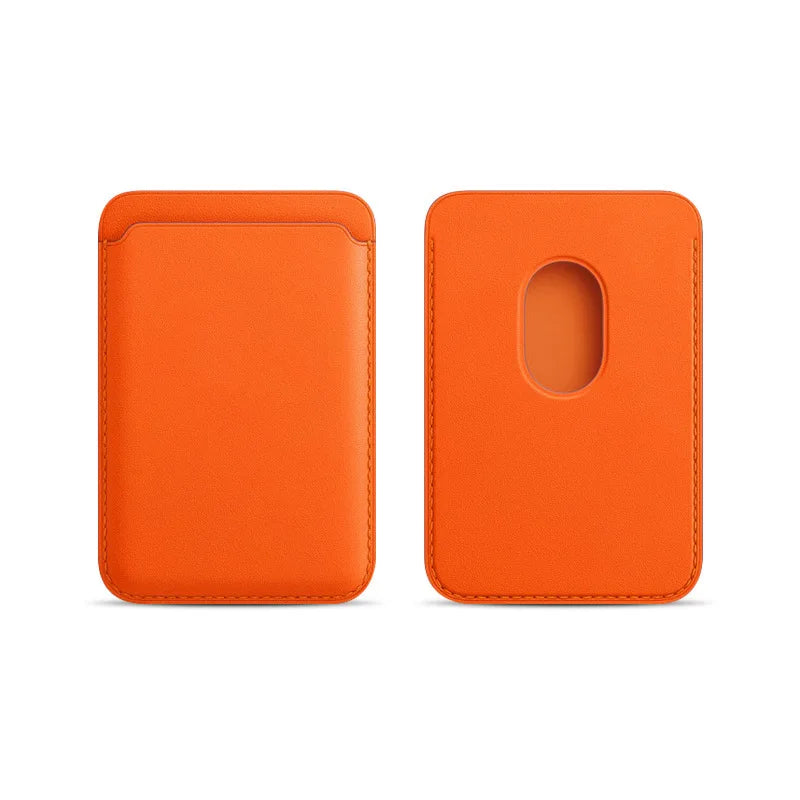 MagSafe Magnetic PU Leather Card Holder for iPhone 17 Phone Card Wallet SPOT R