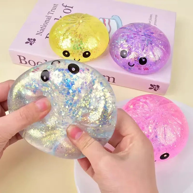 Crystal Dumpling Squishy Toy – Slow Rebound Squeeze Ball Squishy Fidget Toy SPOT