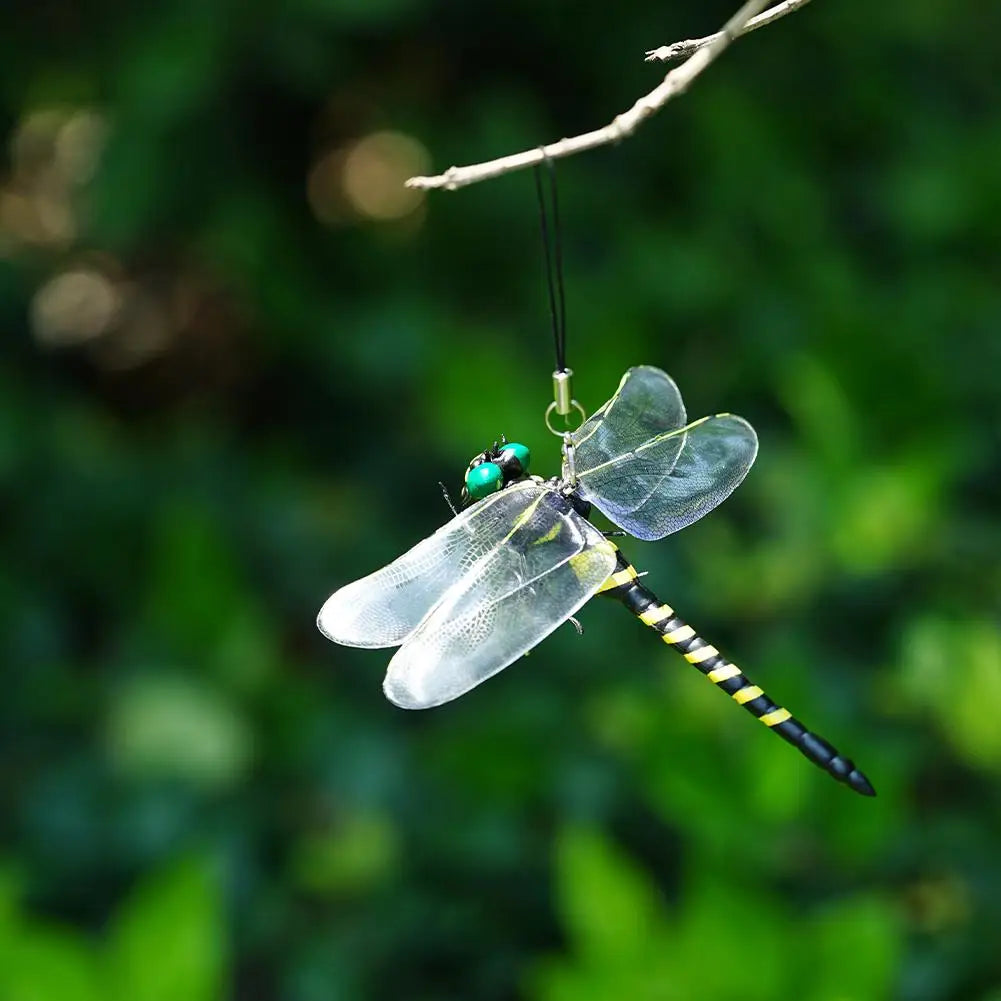 12cm Simulation Dragonfly Garden Ornament – Insect Deterrent Garden Ornament SPOT