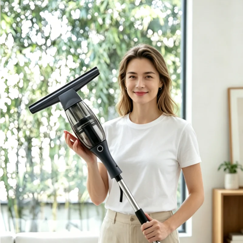Cordless Window Vacuum – Handheld Electric Glass Cleaner Window Vacuum Cleaner SPOT No plug