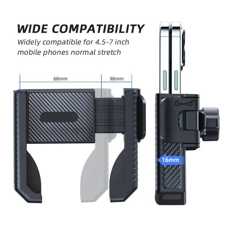 Bike & Motorcycle Handlebar Phone Mount – 4.5–7.0" Phones Handlebar Phone Mount SPOT
