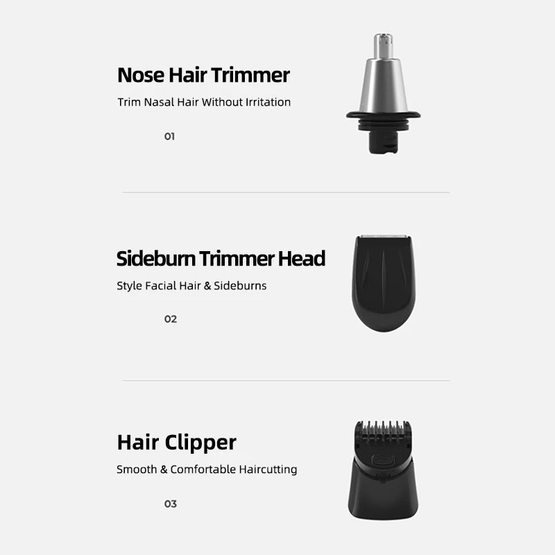 Triple Blade Waterproof Cordless Electric Shaver Men – IPX7 USB Electric Shaver SPOT