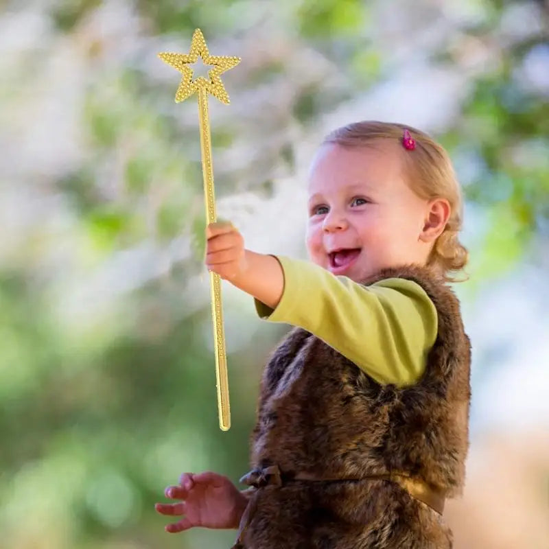 Star Fairy Wand for Girls – Princess Costume Magic Wand Prop Costume Wand Prop SPOT