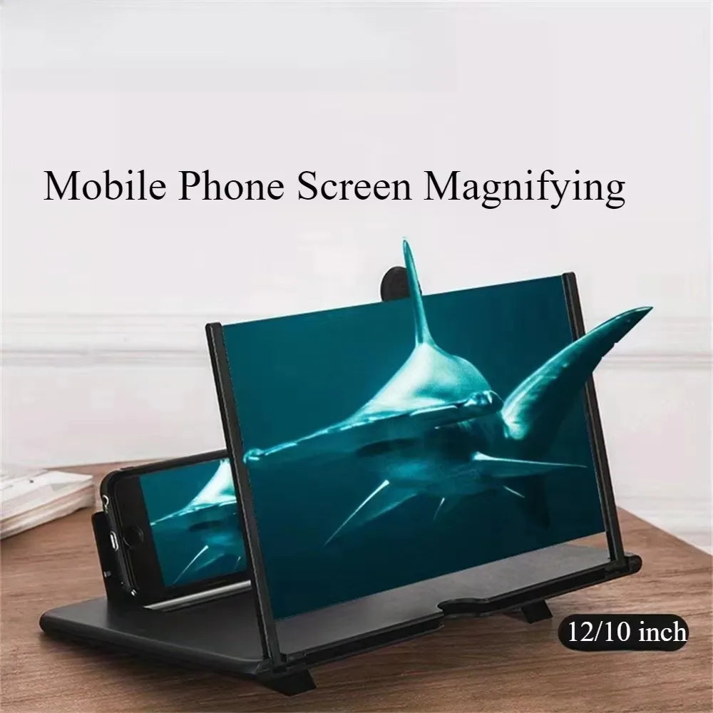 HD Phone Screen Magnifier Stand – 10 & 12 Inch Amplifier Phone Screen Magnifier SPOT