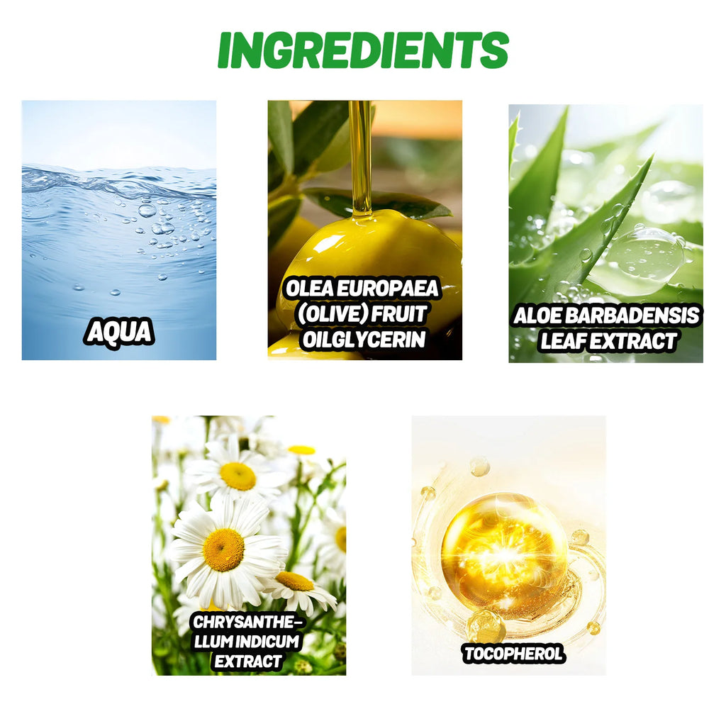 Eelhoe Aloe Vera Foot Mask – Moisturizing & Exfoliating 5-Pack Foot Care Mask SPOT