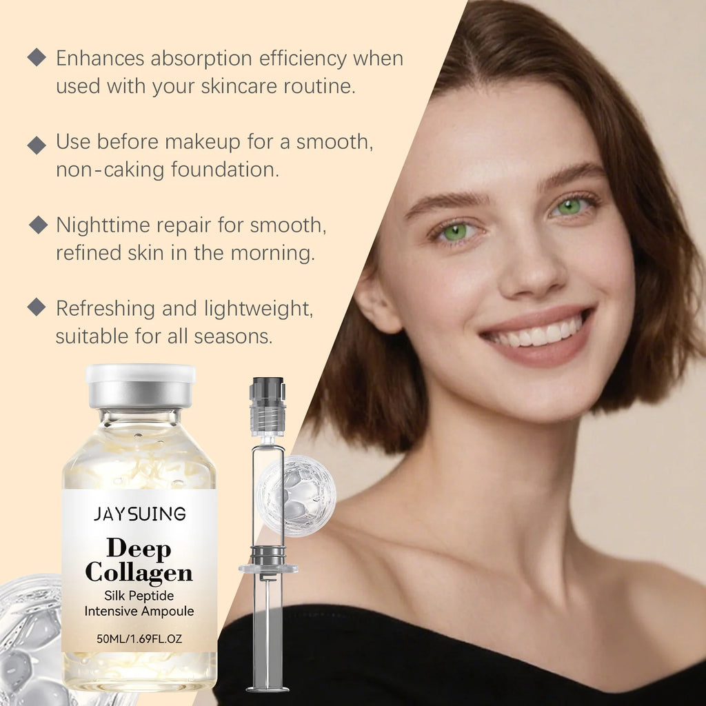 Eelhoe Collagen Silk Peptide Ampoule Serum – Firm & Hydrate Face Serum SPOT