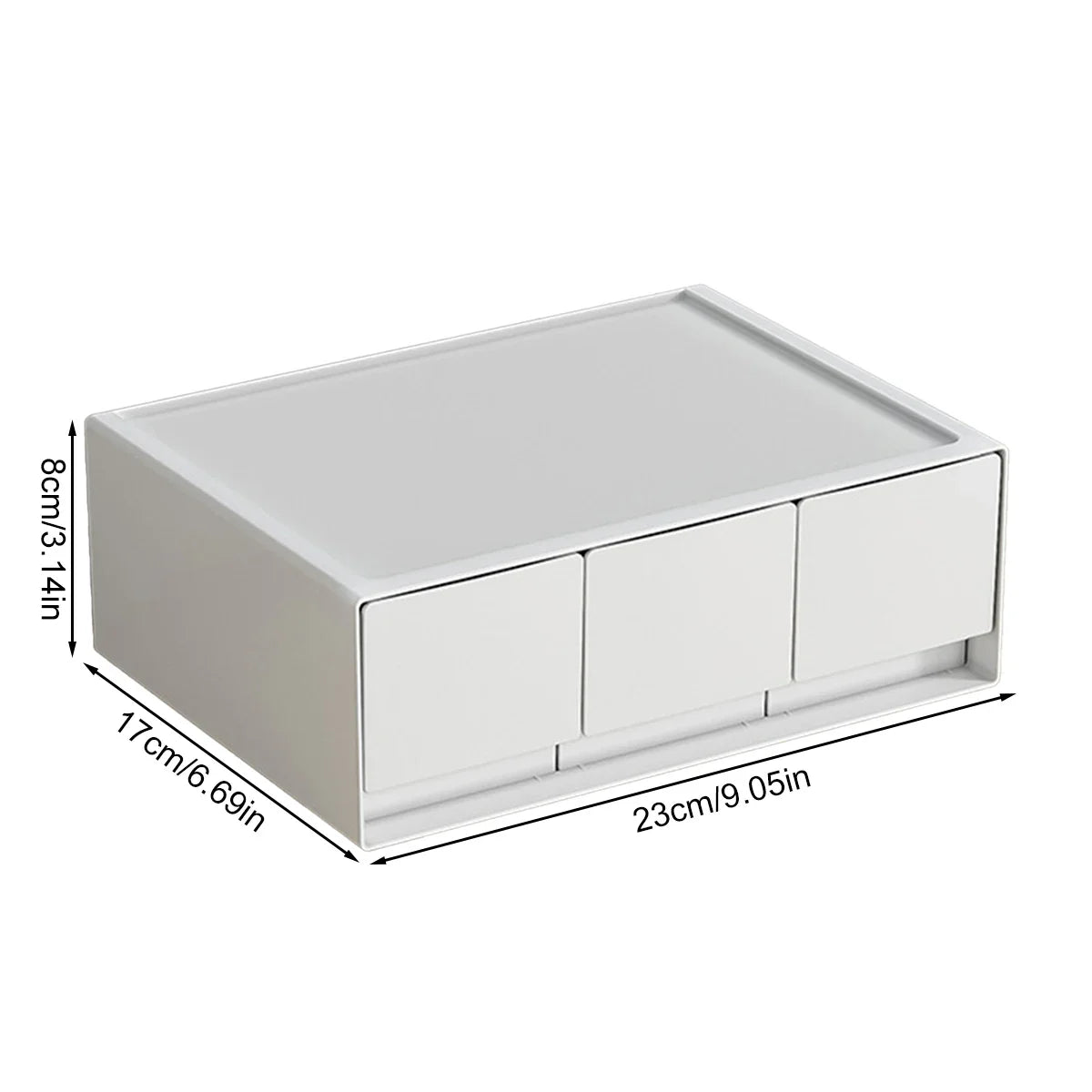 Stackable Desktop Drawer Organizer – Multi-Layer Storage Box Drawer Desk Organizer SPOT