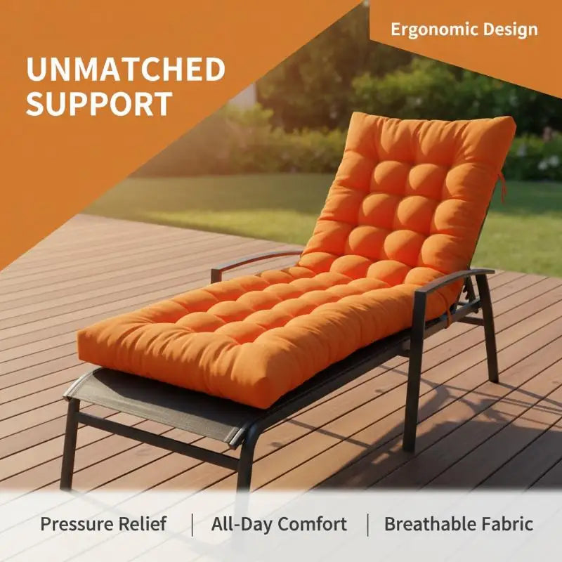 Folding Recliner Chair – Adjustable Cushioned Leisure Chair Folding Recliner Chair SPOT