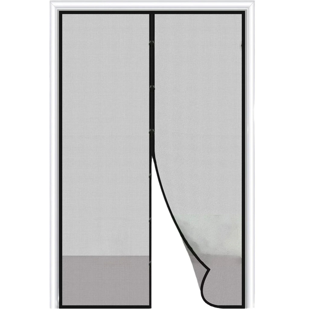 Magnetic Screen Door Curtain – No-Drill Insect & Bug Barrier Magnetic Screen Curtain SPOT