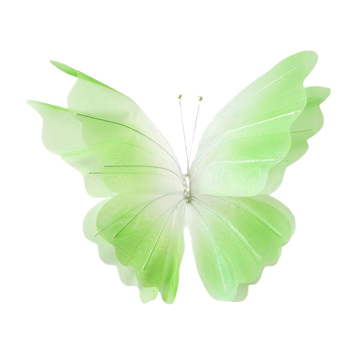 Large 3D Gauze Butterfly Backdrop – Wedding & Party Decoration Party Backdrop Decoration SPOT Green