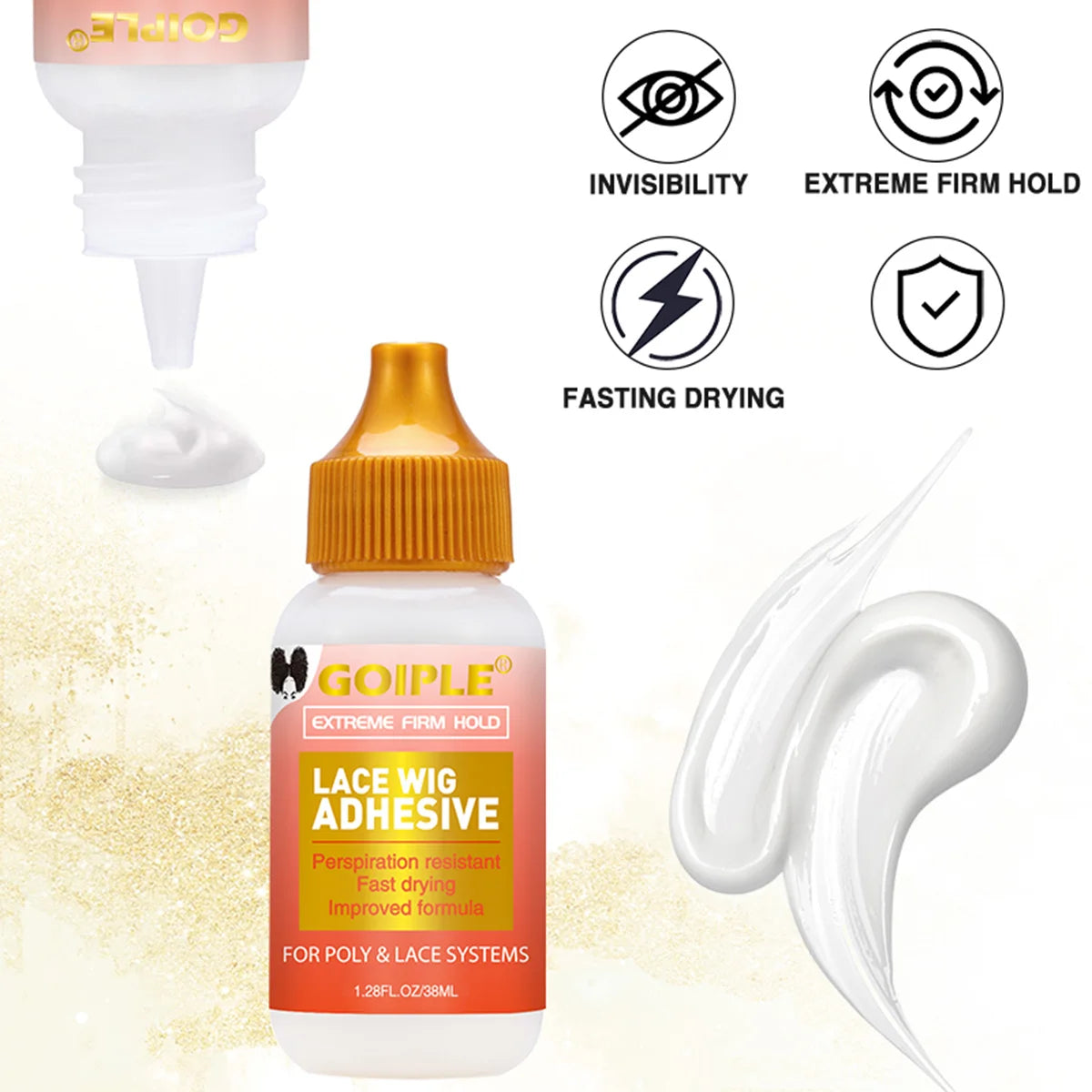 Goiple Hair Wax Stick Kit – Wig Adhesive & Lace Remover Hair Styling Kit SPOT