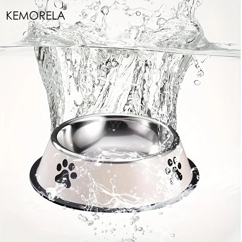 Stainless Steel Pet Bowl & Food Storage for Dogs & Cats Pet Food Bowl SPOT