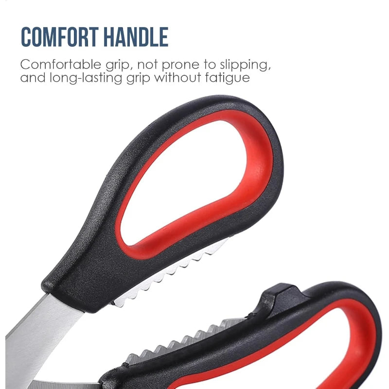 WOOJACK Heavy Duty Kitchen Shears – Stainless Steel Food Scissors Kitchen Shears SPOT