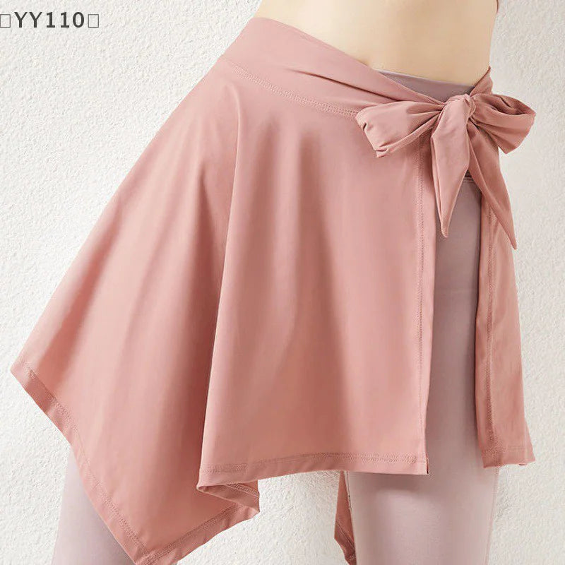 Women's Yoga Wrap Skirt – Sports Cover-Up for Dance & Tennis Active Wrap Skirt SPOT