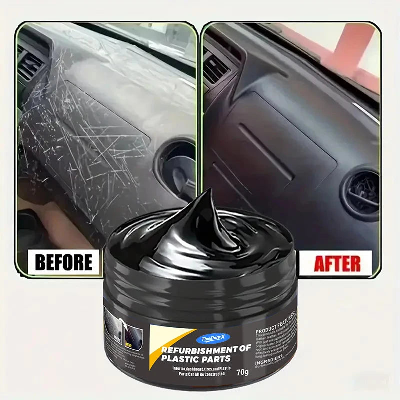 Automotive Plastic Repair Wax – Scratch Polish & Anti-Aging Cream Auto Plastic Polish SPOT