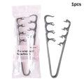 Volumizing Wide-Tooth Hair Comb – Fluffy Texture Styling Tool Hair Styling Comb SPOT Gray