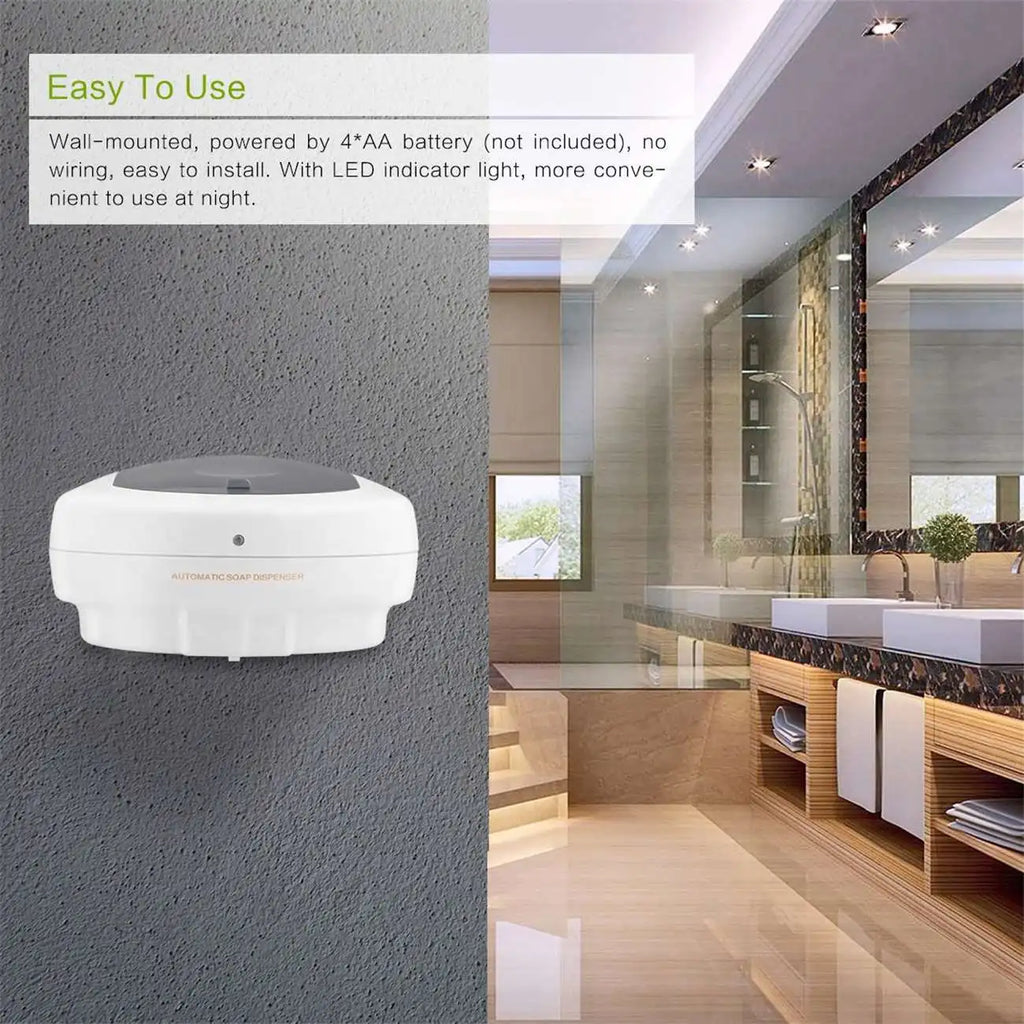 Automatic Touchless Wall-Mount Soap Dispenser 500ml Soap Dispenser SPOT
