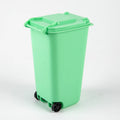 Mini Desktop Trash Can with Lid – Small Plastic Desk Bin Desktop Trash Can SPOT Green