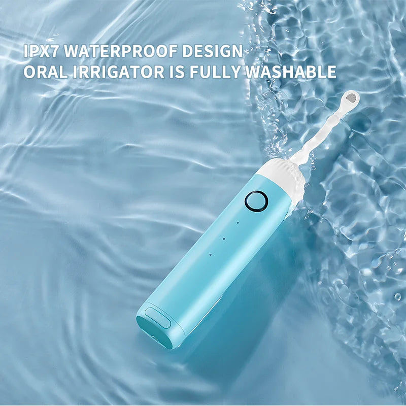 DUTRIEUX Wireless Charging Travel Water Flosser IPX7 Electric Water Flosser SPOT