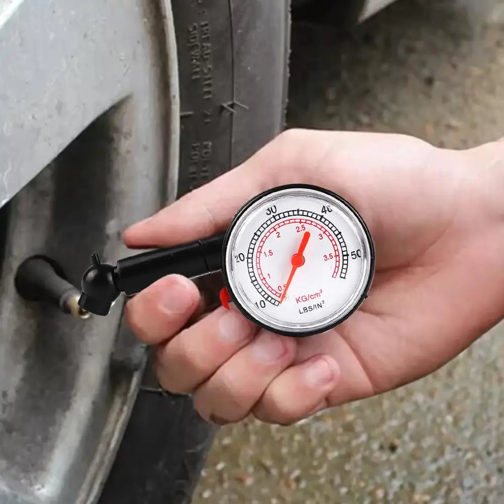 Dial Tire Pressure Gauge for Cars, Trucks & Motorcycles Tire Pressure Gauge SPOT