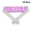 Reusable Cooling Neck Wrap Ice Scarf – Summer Cool Bandana Cooling Neck Wrap SPOT one size Pink