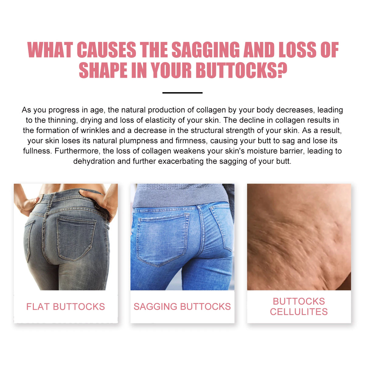 Butt Lifting & Firming Cream – Plumping Hip Body Cream 30g Body Firming Cream SPOT