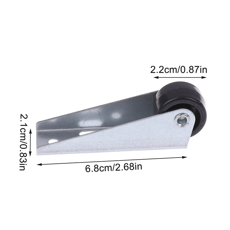 Silent Side-Mount Furniture Roller Wheel – Stainless Pulley Furniture Roller Pulley SPOT