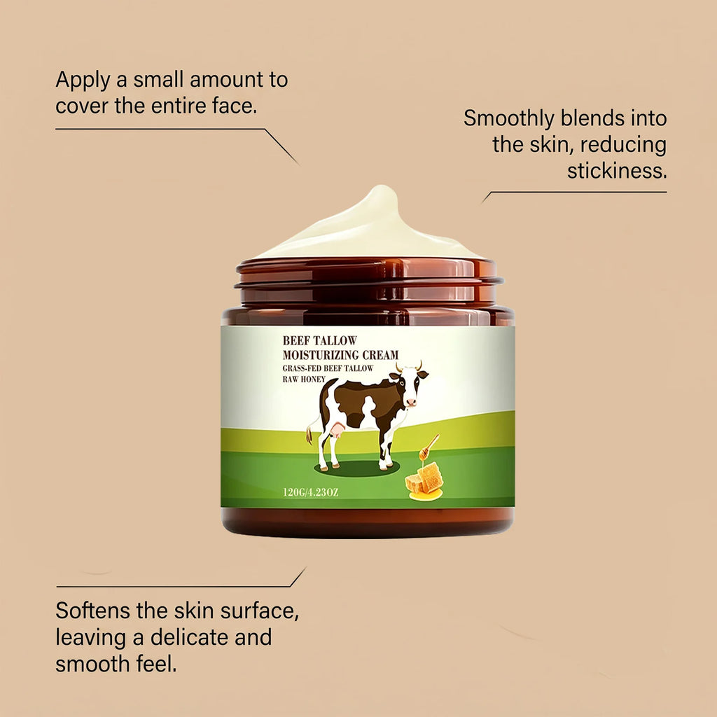 Beef Tallow & Honey Face Body Cream – Moisture Barrier 120g Face & Body Cream SPOT