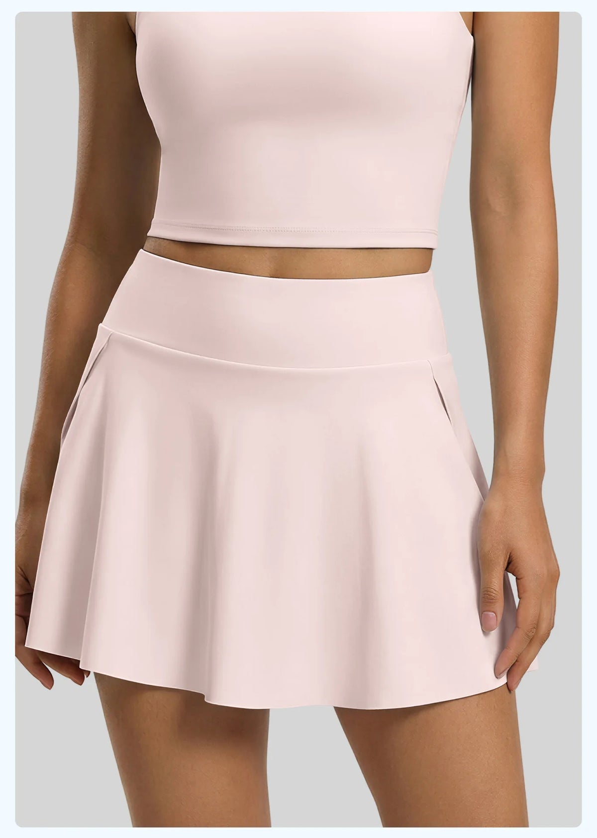Women's Mini Pleated Tennis Skort – Active Golf & Gym Skirt Active Tennis Skort SPOT