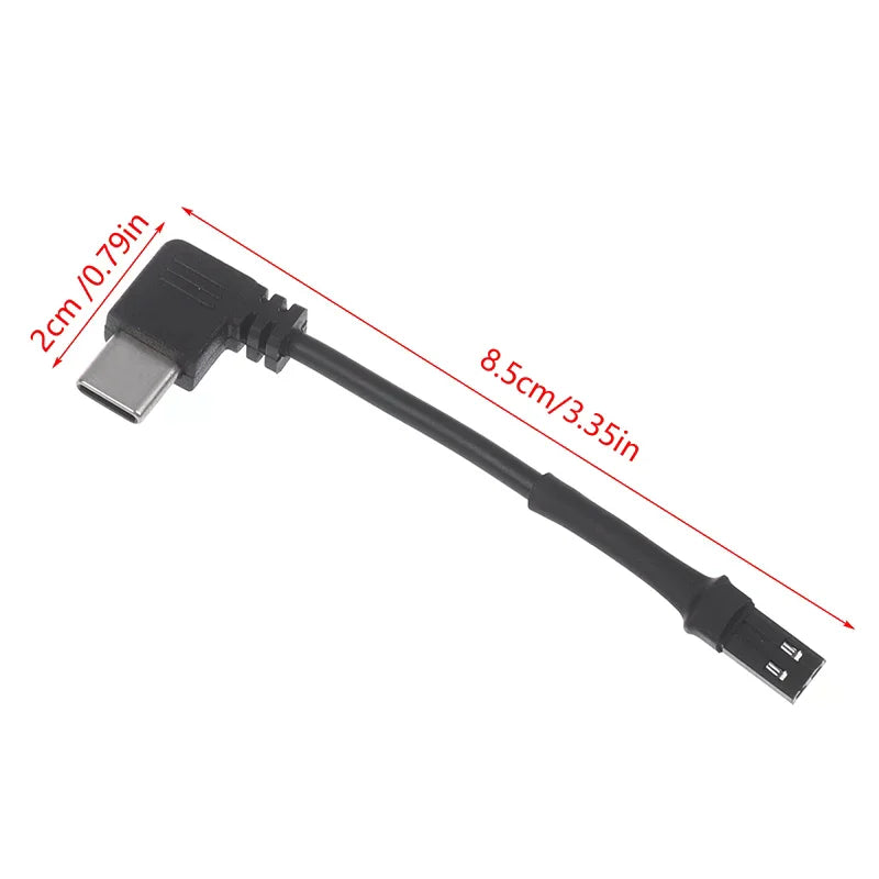 Type-C Elbow Plug with JST SYP 2P Terminal Line | Crimp Connector Crimp Terminal Connector SPOT