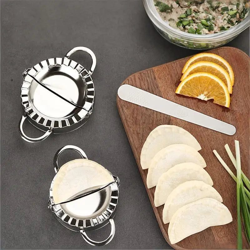 Stainless Steel Dumpling Press Maker – Ravioli & Pie Mold Dumpling Press Mold SPOT