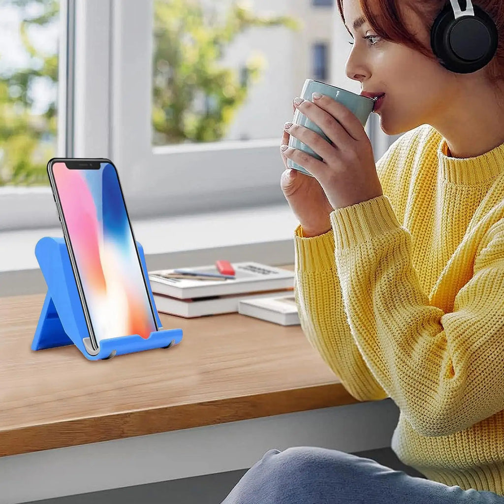 Foldable Phone & Tablet Stand – 0–150° Adjustable Desktop Holder Phone & Tablet Stand SPOT