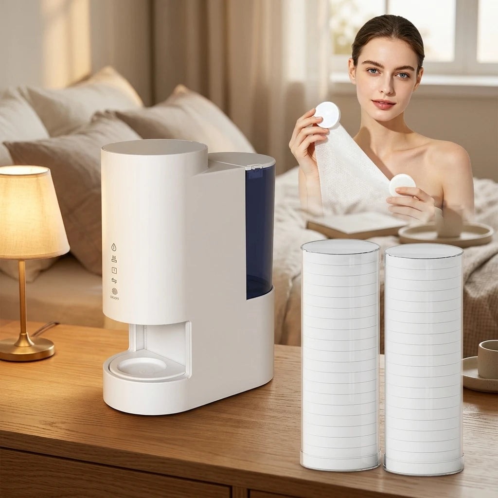 Electric Hot Towel Steamer & Sterilizer – 5-Second Heating Towel Steamer Dispenser SPOT