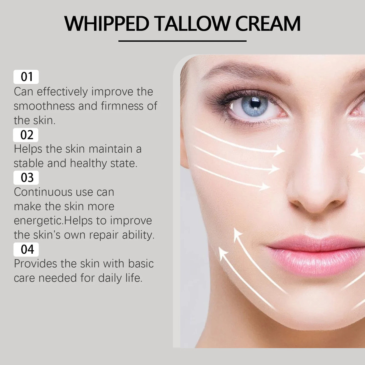Whipped Tallow Face Cream – Nourish, Brighten & Firm Skin Tallow Face Cream SPOT