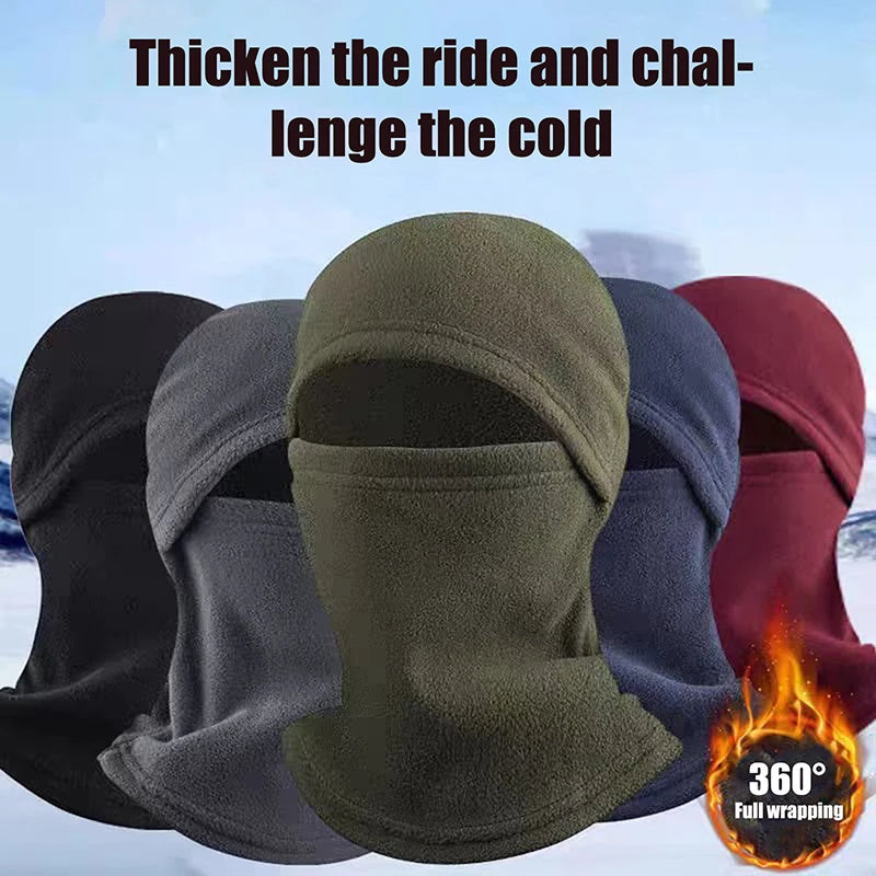 Winter Fleece Balaclava Full Face Mask – Windproof Ski Cover Winter Balaclava Mask SPOT