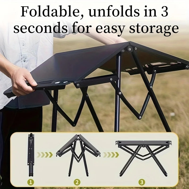 Foldable Carbon Steel Camping Table – Portable BBQ & Picnic Foldable Camping Table SPOT