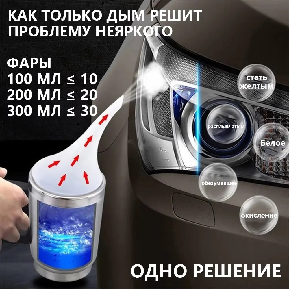 Car Headlight Restoration Kit – Polish, Deoxidize & Clarify Headlight Restoration Kit SPOT