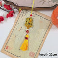 2027 Goat Year Chinese New Year Hanging Ornament | Gold & Red Festive Hanging Ornament SPOT A11