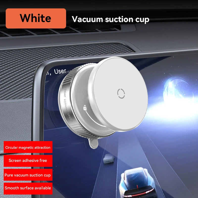 Magnetic Car Phone Mount – 360° Foldable Vacuum Suction Holder Car Phone Mount SPOT