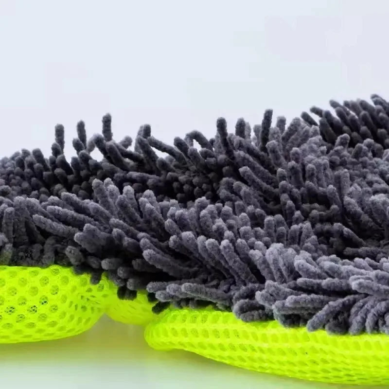 Microfiber Car Wash Gloves – Scratch-Free Chenille Cleaner Car Wash Gloves SPOT