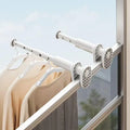 Window-Mounted Clothes Drying Rack – No-Drill Space Saver Clothes Drying Rack SPOT Default Title