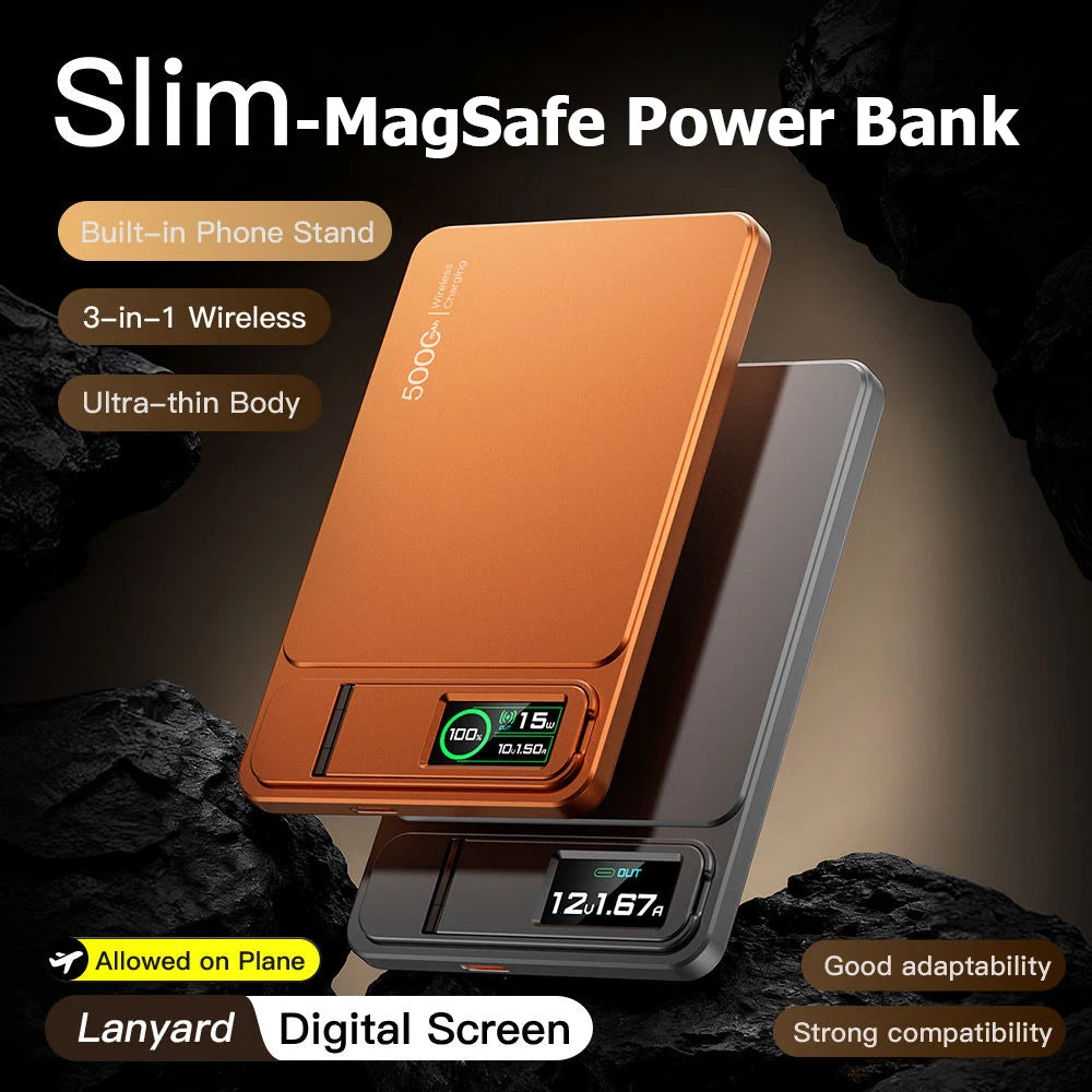 10000mAh Magnetic Wireless Power Bank – 15W MagSafe PD 20W Magnetic Power Bank SPOT