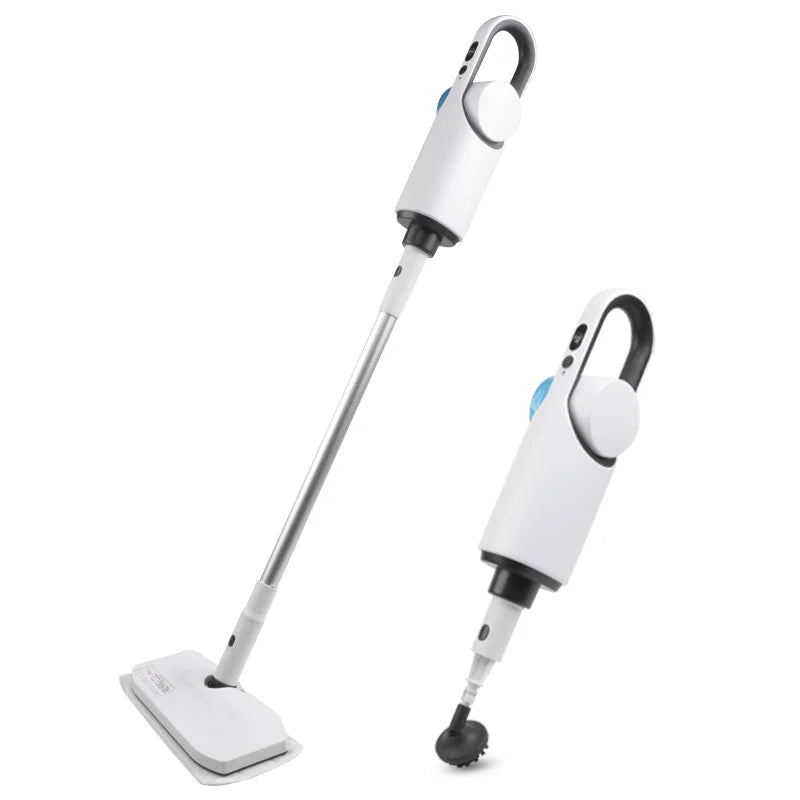 DUTRIEUX 1500W Handheld Steam Mop – Floor & Furniture Cleaner Steam Mop Cleaner SPOT Sky Blue EU-220