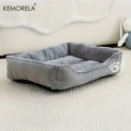 KEMORELA Luxurious Dog Bed – Polyester, Small to Medium Dogs Dog Bed SPOT Gray 40x50cm