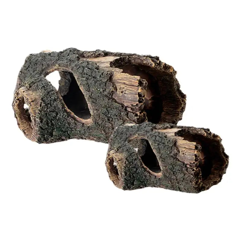 Resin Wooden Barrel Fish Tank Decor – Aquarium Ornament Aquarium Ornament SPOT