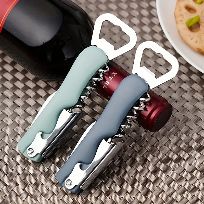 Stainless Steel Multifunctional Bottle Opener – Wine & Beer Bottle Opener SPOT