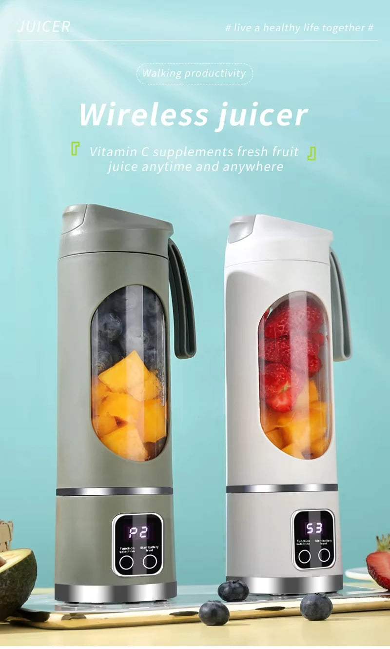 Portable USB Mini Juicer Cup – Compact Personal Blender Portable Mini Juicer SPOT