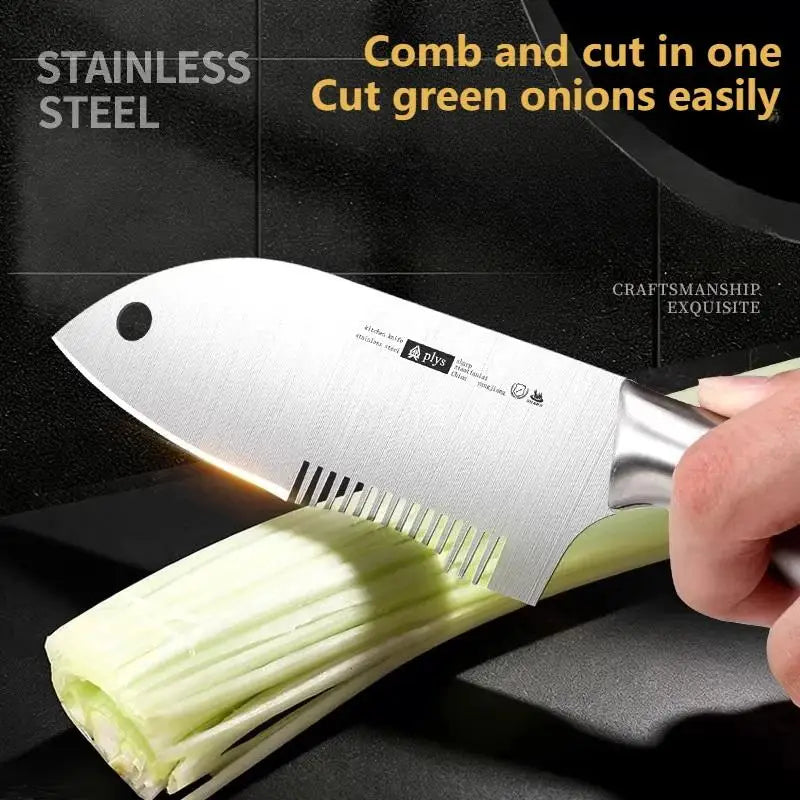 Stainless Steel Green Onion & Herb Chopper Knife Herb Chopper Knife SPOT