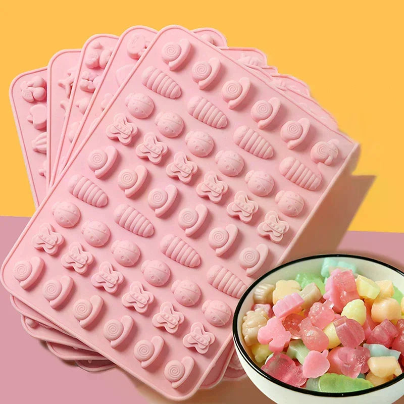 Silicone Chocolate & Candy Mold – Animal, Fruit & Heart Shapes Silicone Baking Mold SPOT