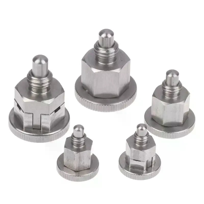 M6 M8 M10 Spring Plunger Knob Indexing Pin – Stainless Steel Spring Plunger Pin SPOT